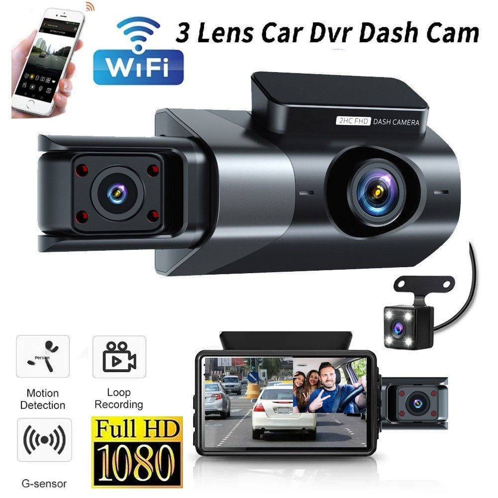 Dashcam™Caméra de tableau de bord 4K UHD - Accessoires Auto Connectes
